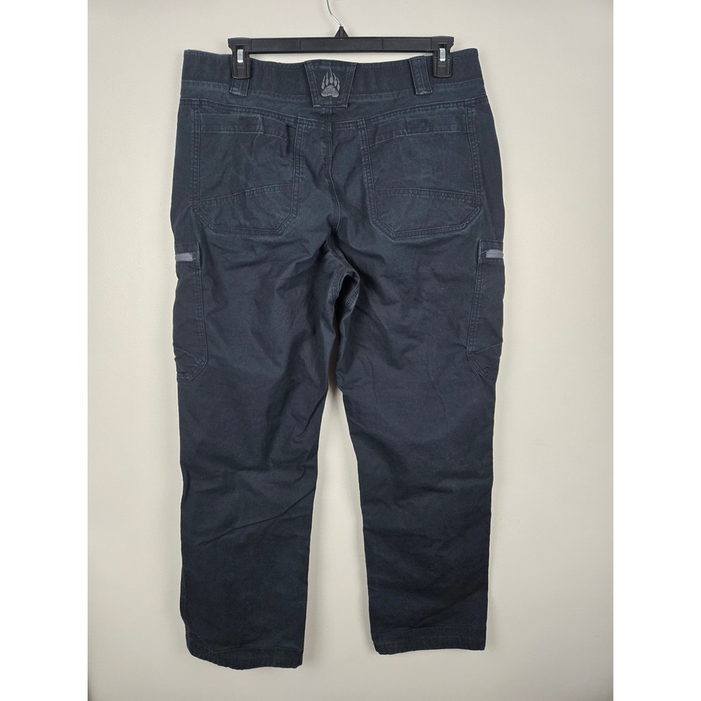 Alaskan Hardgear Duluth Trading Co Mens 38x32 Black Cordura Tactical Cargo Pants - Picture 7 of 16